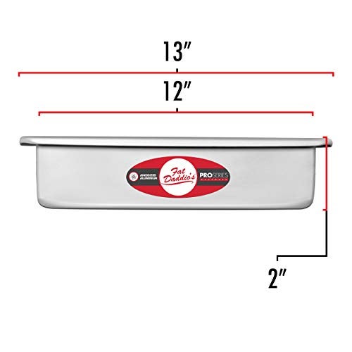 Fat Daddio's PSQ-552 Anodized Aluminum Square Cake Pan, 5 x 2 Inch - Image 2