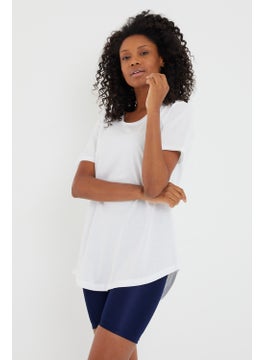 Cool Tarz Cool Style Style Cool Women White Dirty Collar Loose T-SHIRT-XKTCPS001R15S  - Image 3