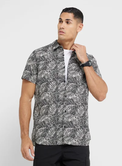 JJ Rebel poplin regular fit shirt