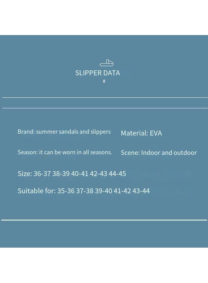 Slippers Indoor Home Anti-Slip Shower Bathing Shoes Slippers Non-Slip Slippers Garden Shoes Home Slippers Men's Plastic Shoes Sandals - Image 3