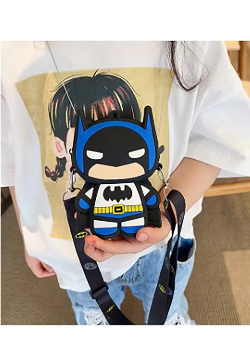 A Small Bag for Kids with the Character Batman