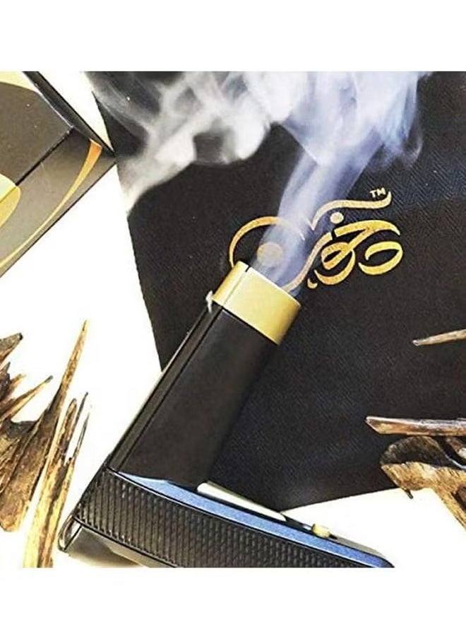 Cool Baby USB Rechargeable Foldable Electric Incense Burner Black/Gold  - Image 4