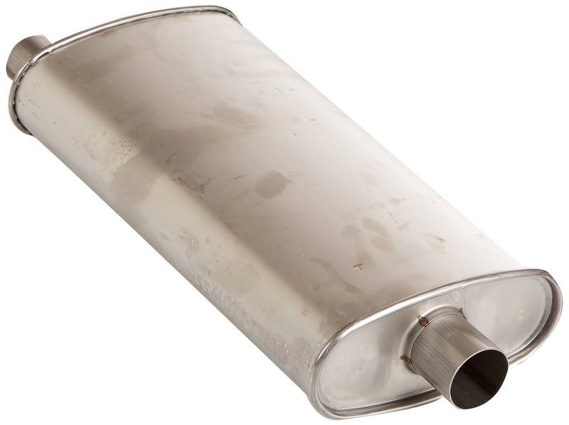 Walker QuietFlow SS 22799 Direct Fit Exhaust Muffler 225 Inlet ID 2 Outlet ID for Jeep Cherokee