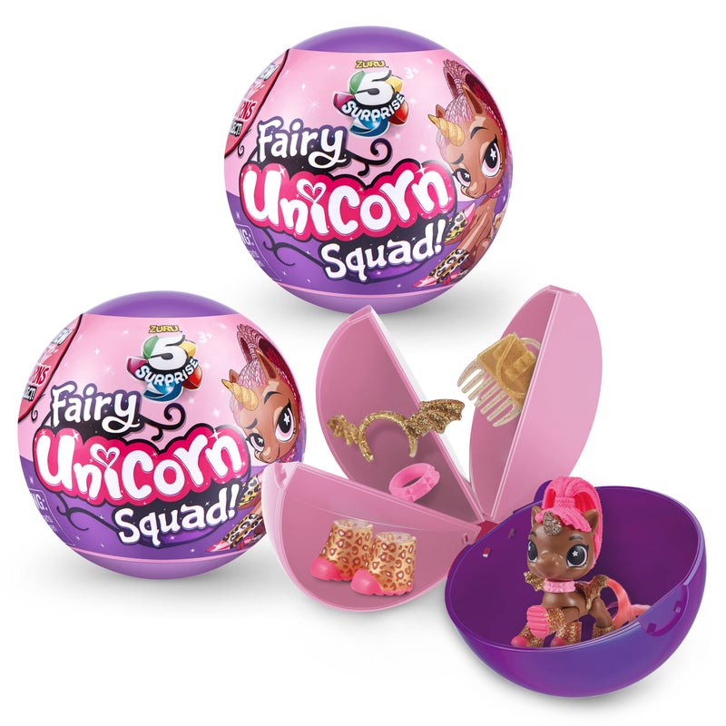 5 Surprise Unicorn Squad Fairy Tails Series 3-2 Pack (7782) - Image 1