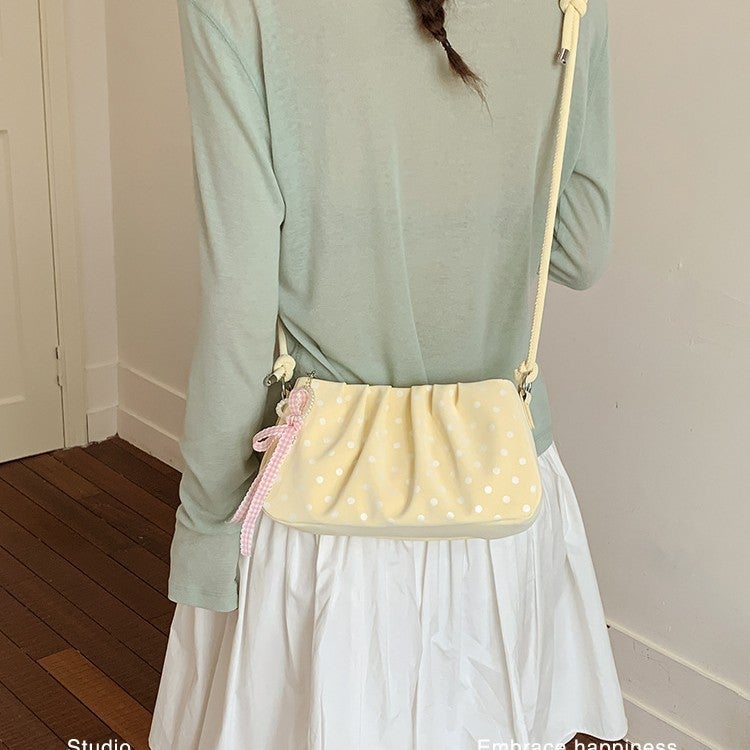 Korean Style Bow Shoulder Bag Crossbody Bag - Image 2