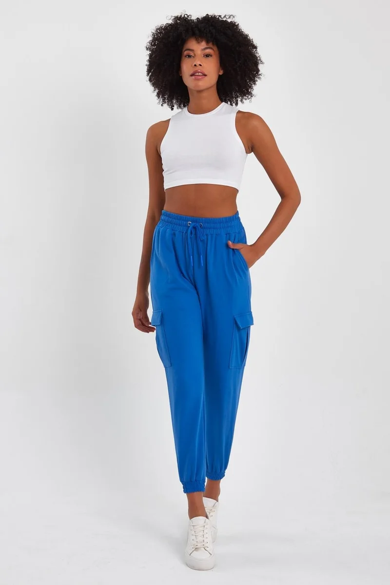 Alexander Gardi Cargo Pocket Jogger Sweatpants (B23-0032)