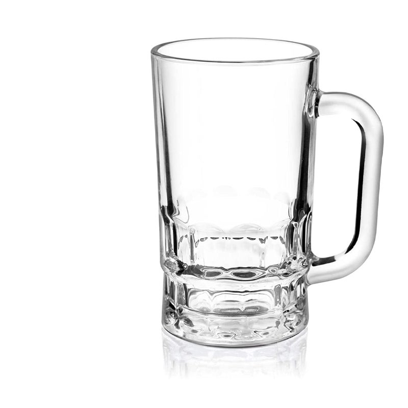LUXURIA Unbreakable Polycarbonate High Food Graded Plastic Beer Glass for BeerJuiceCocktail etc 300 ML with Warranty 4 - Image 1