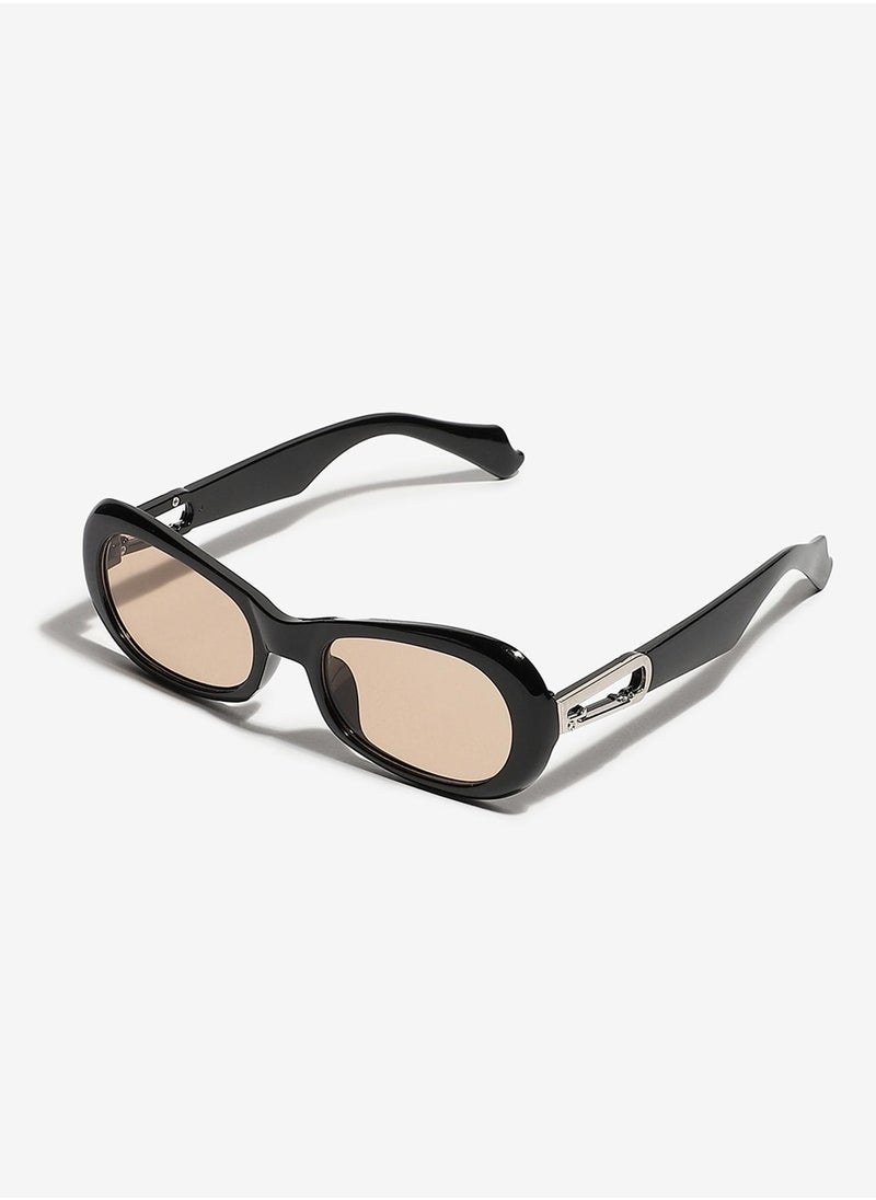 Haute Sauce Black Oversized Sunglass  - Image 2