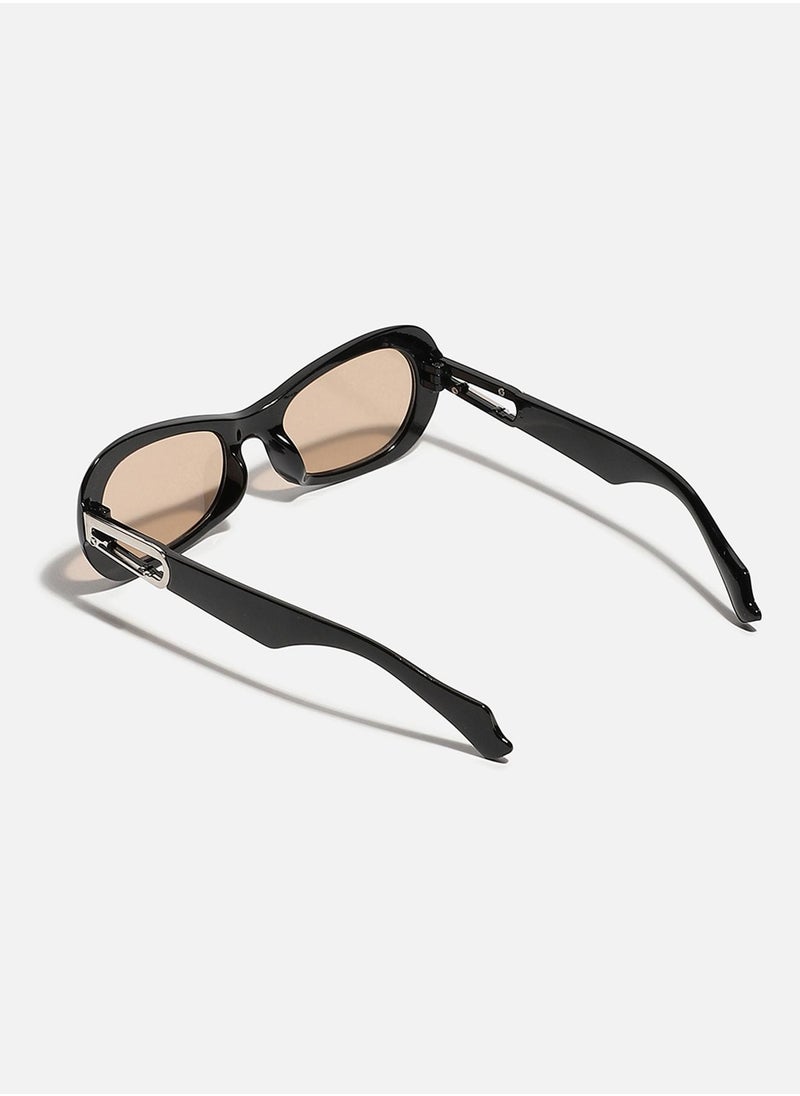 Haute Sauce Black Oversized Sunglass  - Image 3
