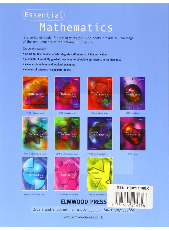 Essential Mathematics for GCSE Foundation Homework Book  - Image 2