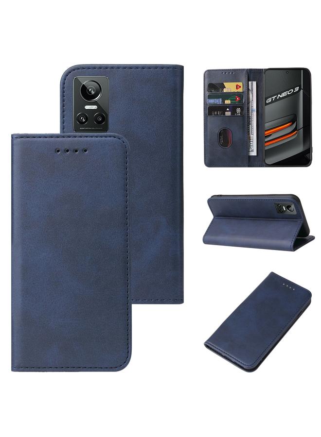 S-TOP Case For Realme GT Neo3 Magnetic Closure Leather Phone Case - Image 1