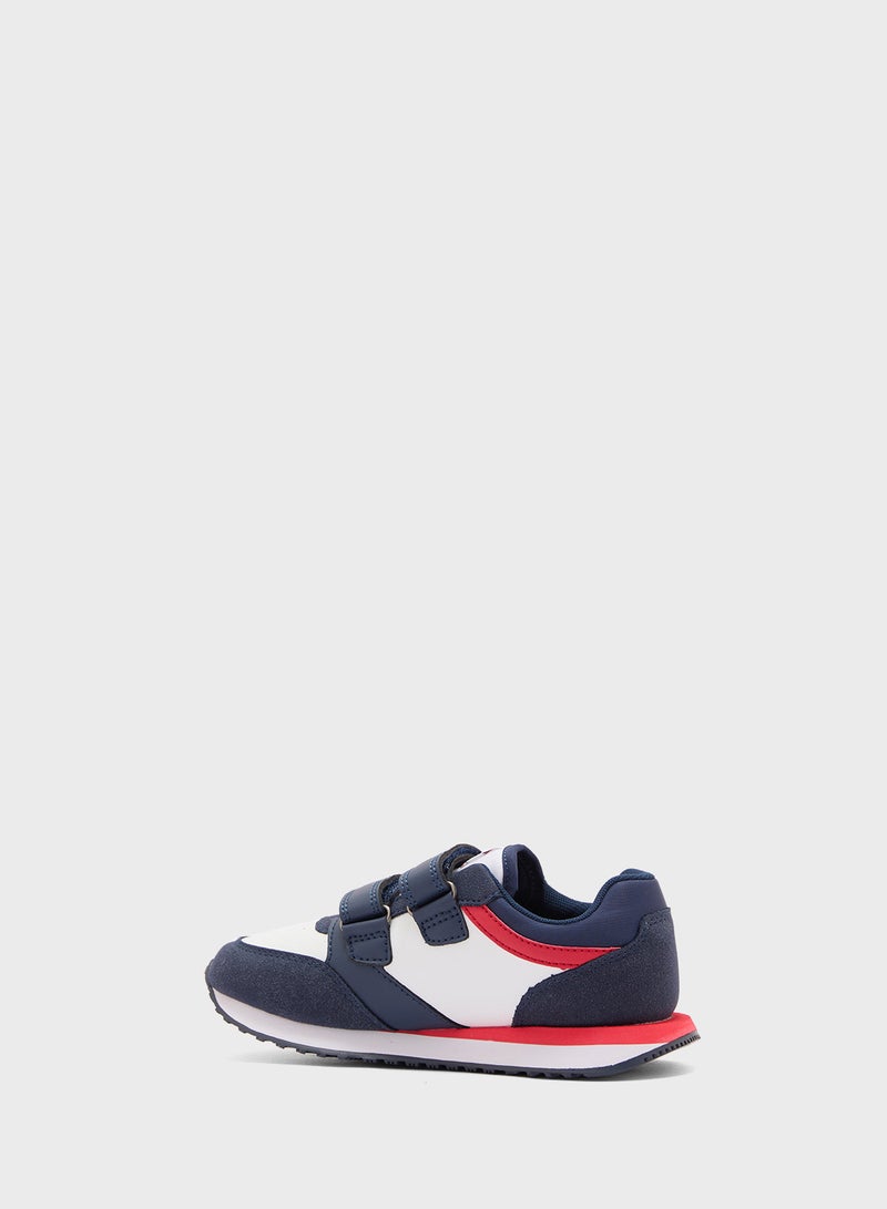 TOMMY HILFIGER Youth Low Top Velcro Sneakers  - Image 2