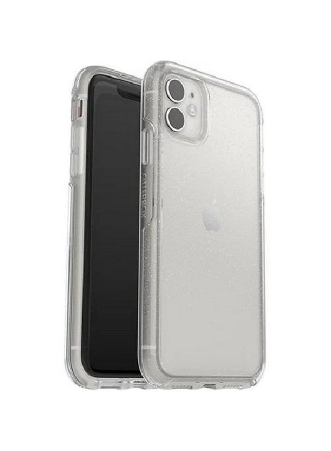 أوتربوكس جراب OtterBox Symmetry Series لهاتف iPhone 11 - Stardust (فضي/شفاف)، فائق النحافة، متوافق مع الشحن اللاسلكي، حواف مرتفعة لحماية الكاميرا والشاشة - Image 3