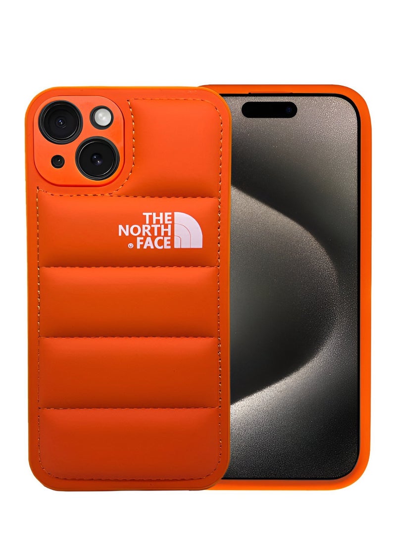 ذا نورث فيس جراب آيفون 15 – حماية كاملة ضد الصدمات مع تصميم عصري أنيق ومواد متينة توفر راحة واستخدام طويل الأمد - Image 1