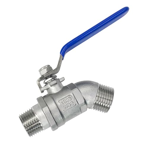 Fitvell 304 Stainless Steel 34 Garden Hose Bib Heavy Duty Outdoor Spigot 34 Male NPT x 34 GHT Male Threaded Garden Hose Faucet - Image 1