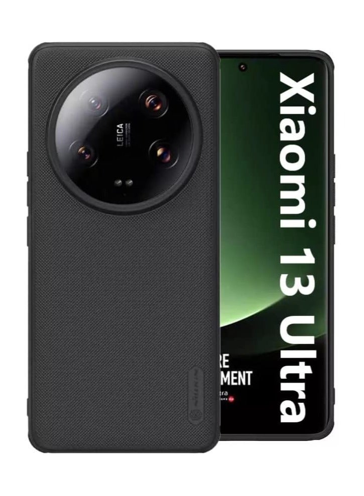 Nillkin Case Cover Super Frosted Shield Pro Matte All-Round Protection Shockproof Dual Layer Case Cover for Xiaomi 13 Ultra 5G Black