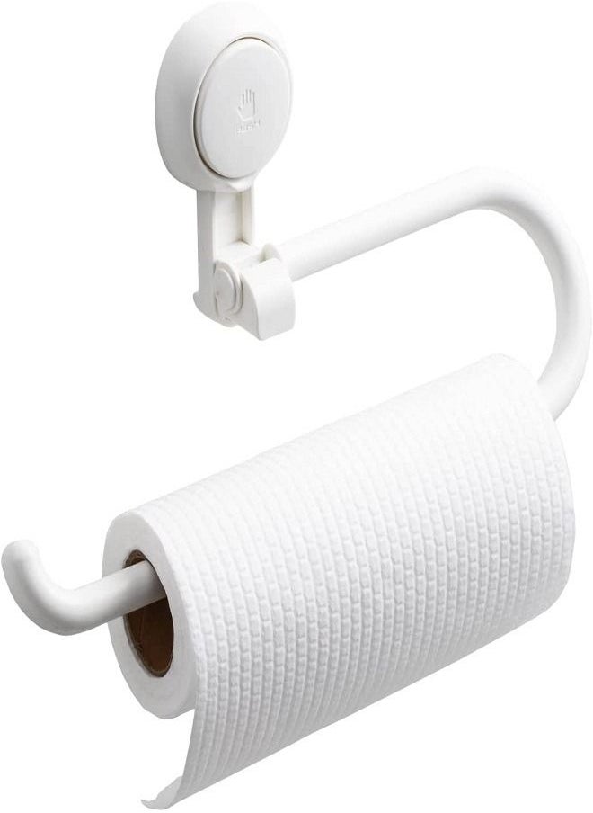 E COMMERCE  BAG - Kitchen Tissue Roll Holder Vacuum Suction Wall Mounted Organizer Tissue Holder and Suction Cup Clear Hanger Toilet Paper Roll Holder - Image 1