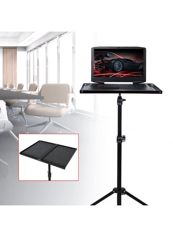 Projector Laptop Tripod Stand, Adjustable Height (69-190cm) with Tilt Tray, Foldable for Home Office Stage - Image 3