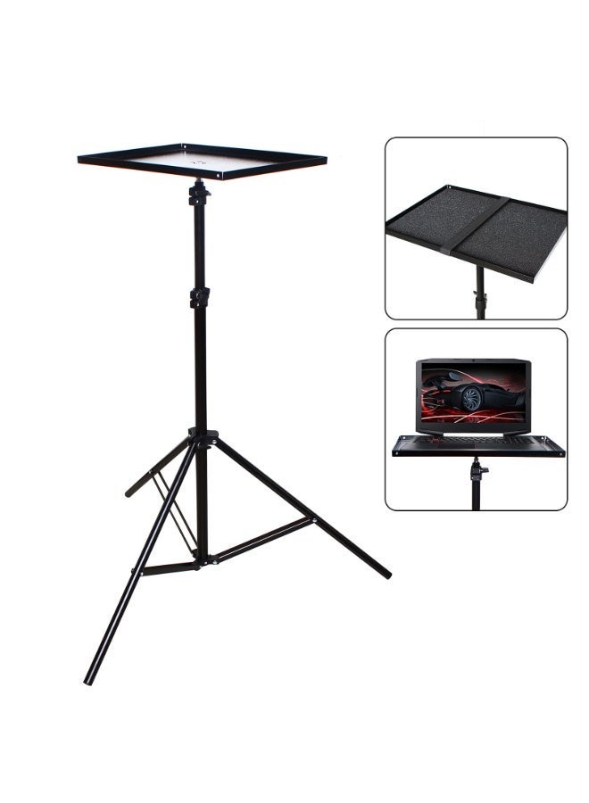 Projector Laptop Tripod Stand, Adjustable Height (69-190cm) with Tilt Tray, Foldable for Home Office Stage - Image 5