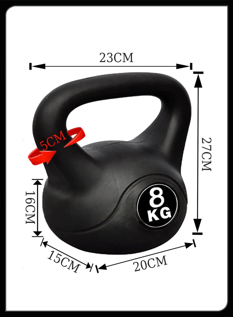 توشيونيكس 8 كيلوجرام كتلة لياقة بدنية معدات لتحسين الحركة لتمرين المنزل اليومي، أثقال لتحسين القوة القلبية وتمارين اللياقة البدنية اليومية وبناء العضلات في برنامج - Image 2