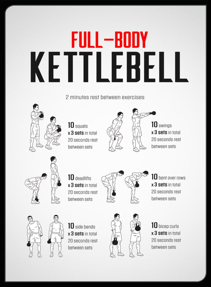 توشيونيكس 8 كيلوجرام كتلة لياقة بدنية معدات لتحسين الحركة لتمرين المنزل اليومي، أثقال لتحسين القوة القلبية وتمارين اللياقة البدنية اليومية وبناء العضلات في برنامج - Image 4