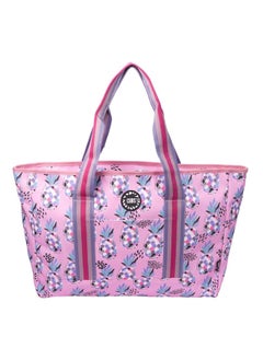 CUBS Tote Bag Multicolor Large Lilac Pineapples  - Image 3