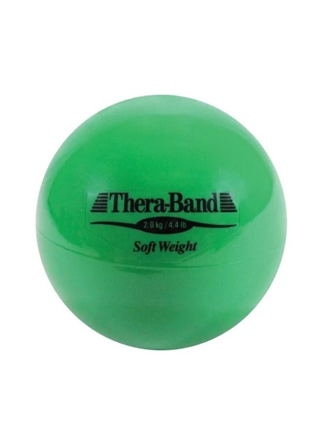 TheraBand Soft Weight Ball –4.4lbs PVC Toning Ball for Pilates & Functional Training - Image 1
