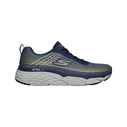 SKECHERS MAX Cushioning Elite-Navy-UK8 - Image 3