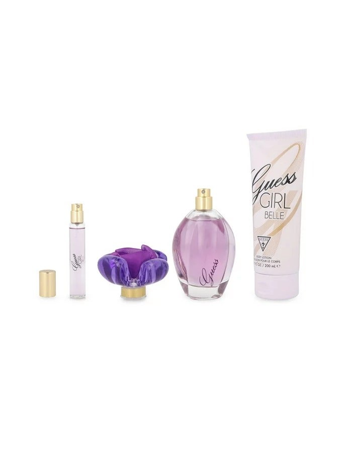 Guess Girl Belle Gift Set (Body Lotion 200ml, EDT Spray 100ml, Travel Spray 15ml)‏ - Image 2