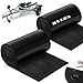 Tinideya 2 Pcs Black Marine Grade Carpet for Boat Trailers 20 ft x 20 Inches Waterproof NonSlip Durable Trailer Bunk Pads for Pontoon Outdoor - Image 2