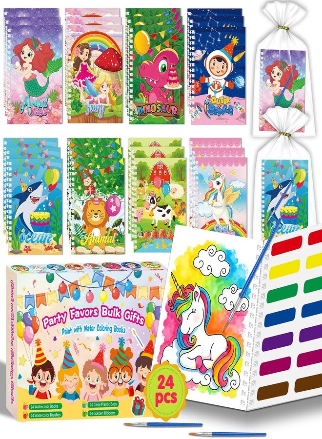 Kalysky 24Set Water Coloring Books Party Favors,Easter Basket Stuffers for Toddler,Bulk Mini Coloring Books for Kids Ages 4-8 8-12,Birthday Party Goodie Bags Stuffers Return Gifts Classroom Prizes - Image 1