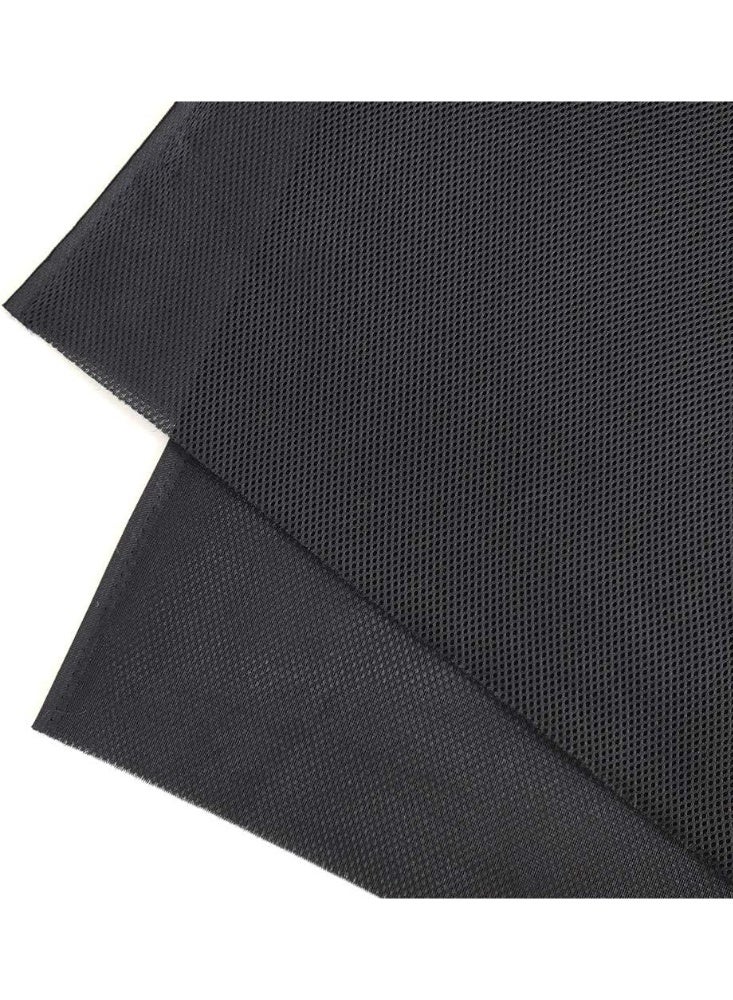 Wayber Speaker Grill Cloth Stereo Mesh Fabric for Speaker Repair, Black - 55 x 40 in / 140 x 100 cm - Image 4