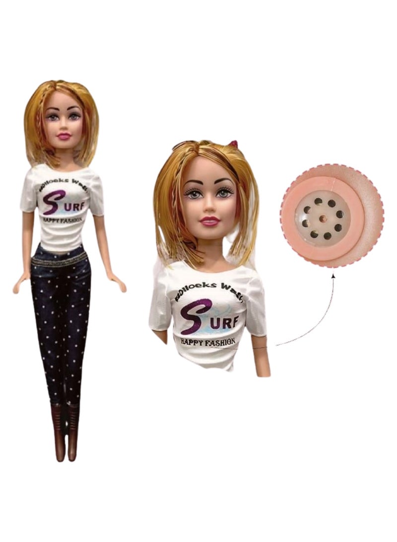 Beautiful Fashion Doll For Girls With Dress