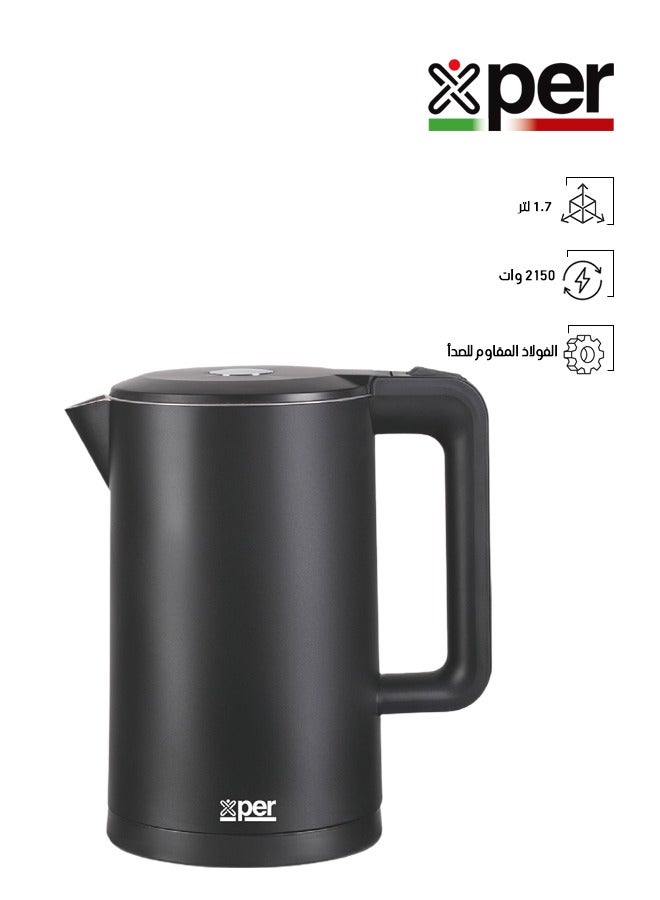 XPER Steel Kettle - 2150 Watt - 1.7 Liter - XPK-DL800 - Image 1
