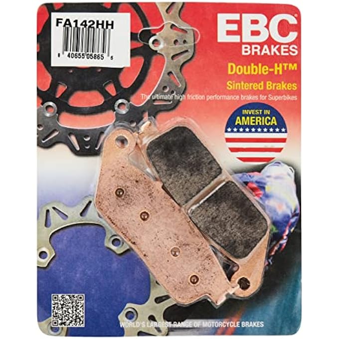 ريحني فرامل EBC FA142HH مجموعة وسادة الفرامل القرصية باللون الأسود - Image 1