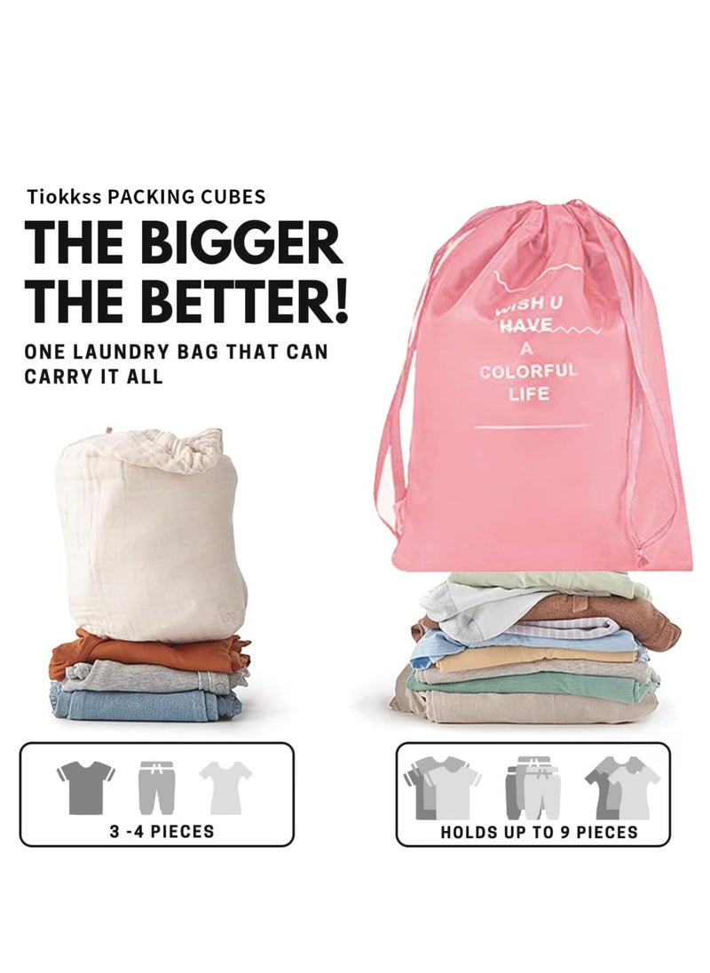 Travel Packing Bags, 8 PCS Packing Cubes for Suitcases, Travel Essentials for Carry on, Luggage Organizer Bags Set for Travel Accessories, Travel Organizer Kit(Pink) - pzsku/ZA6FC97AA87938C35AEEAZ/45/_/1727603524/886fe86b-fb8d-4a52-a812-b65a329dd3a8