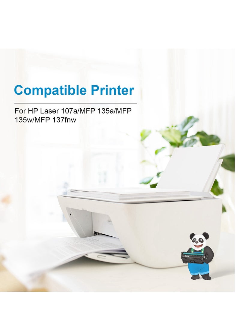 ASTA 106A Toner Cartridge With Chip W1106A Compatible For HP LaserJet 107a MFP 135a 135w 137fnw Printer Black BK Premium Professional Office Consumable Printing W1106 1106A 1106 106 - Image 3