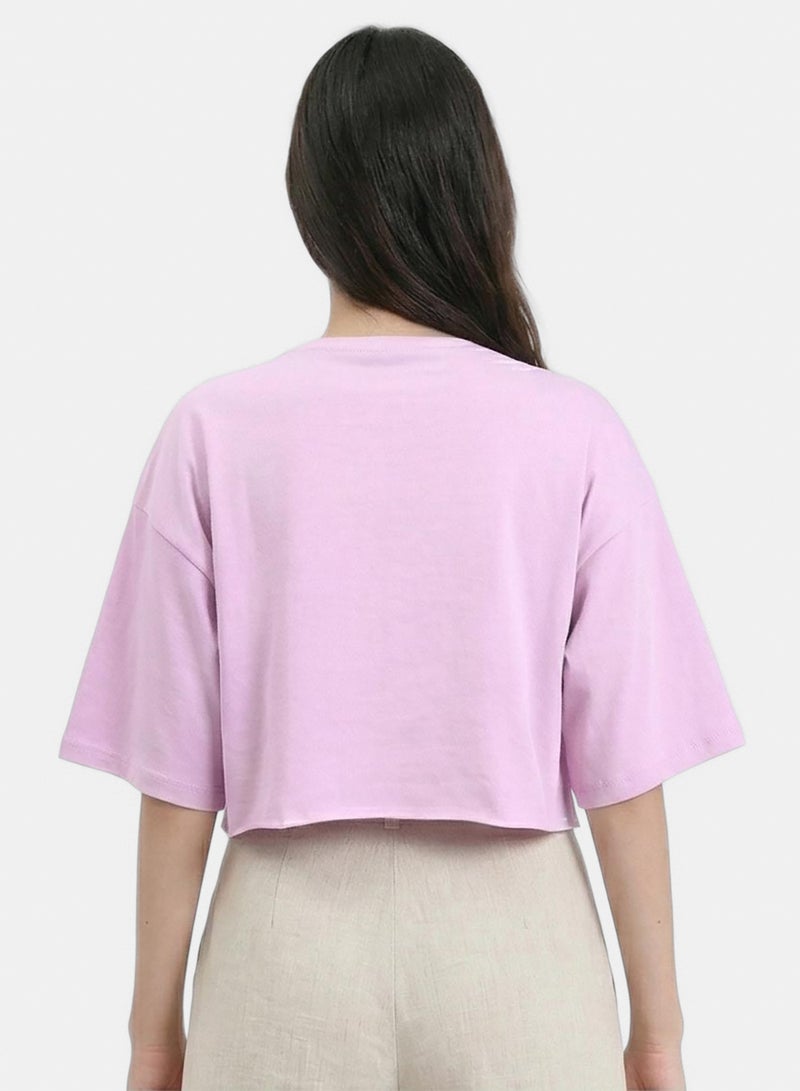 RAVIN Women Art Graphic Boxy Crop Top - Image 2