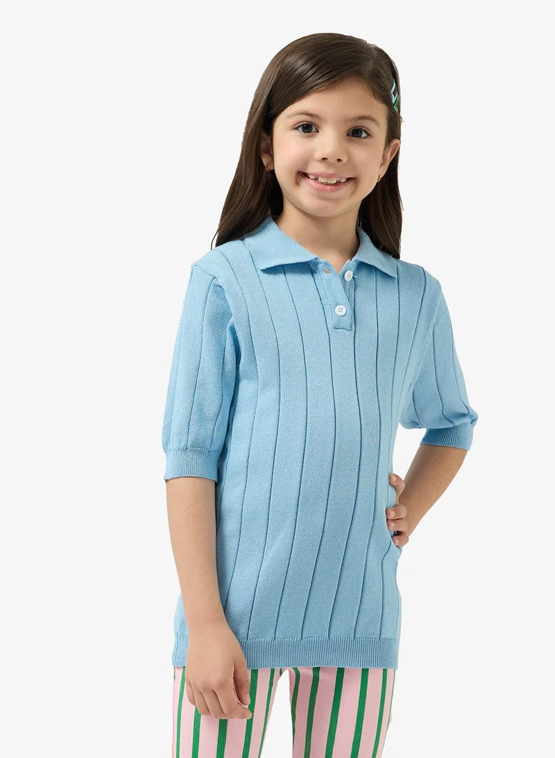 بنياتا كنزة بولو محبوكة