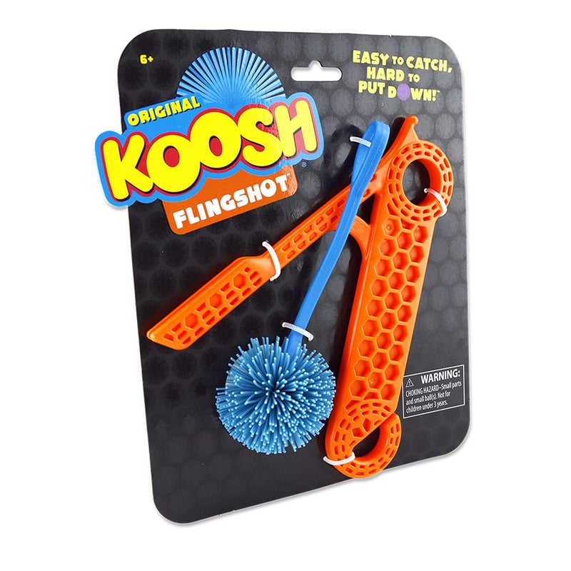 Koosh Flingshot - Special Koosh Ball Made Just for Flinging! - Easy to Catch, Hard to Put Down - Ages 6+ - Image 1