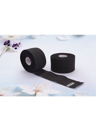 2Rolls Disposable Barber Neck Strips Hairdressing Stretchy Neck Paper Wrap Barber Accessories for Salon Barber Shop Hair Cutting Styling (Black) - pzsku/ZA6FCB909B235D99A48CBZ/45/_/1686879417/ca08f7d8-24d2-4c5c-a750-f15165300311