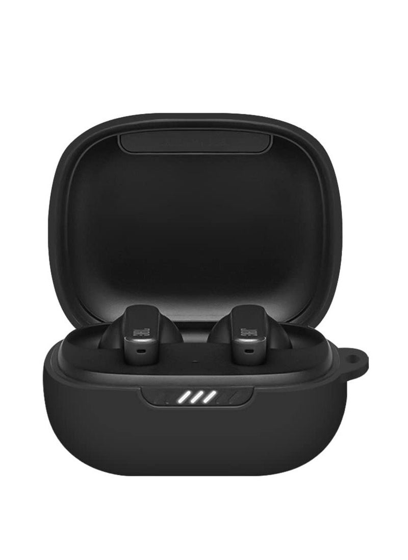 Generic - Silicone Case Compatible with JBL Live Pro 2 TWS - Case Protective Cover for Headphones - Black - Image 1