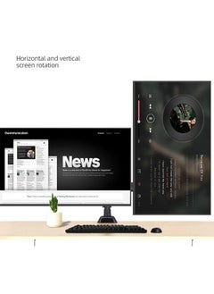 شاربدو دينامية عرض مزدوج قوس 10-24 بوصة الشاشة ، قابل للتدوير إمالة ، مع ج كليب و كابل الدائري الخيار ، مع الحد الأقصى من 5 كجم  - Image 2
