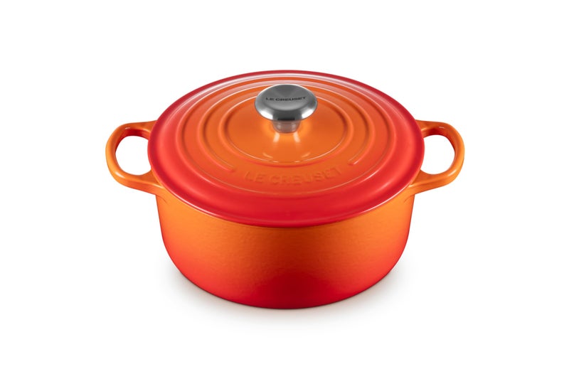 Le Creuset Le Creuset Enameled Cast Iron Signature Round Dutch Oven 45 qt Flame