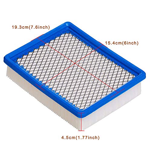 HIFROM Air Filter 1015426 with Fuel Pump 1014523 Oil Filter 1016467 Spark Plug Fuel Filter Kit Compatible with Club Car 4-cycle DS Gas Golf Cart Models 1992-Up 290FE 350FE Engine - Image 2