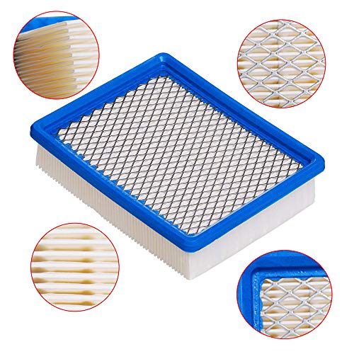 HIFROM Air Filter 1015426 with Fuel Pump 1014523 Oil Filter 1016467 Spark Plug Fuel Filter Kit Compatible with Club Car 4-cycle DS Gas Golf Cart Models 1992-Up 290FE 350FE Engine - Image 3