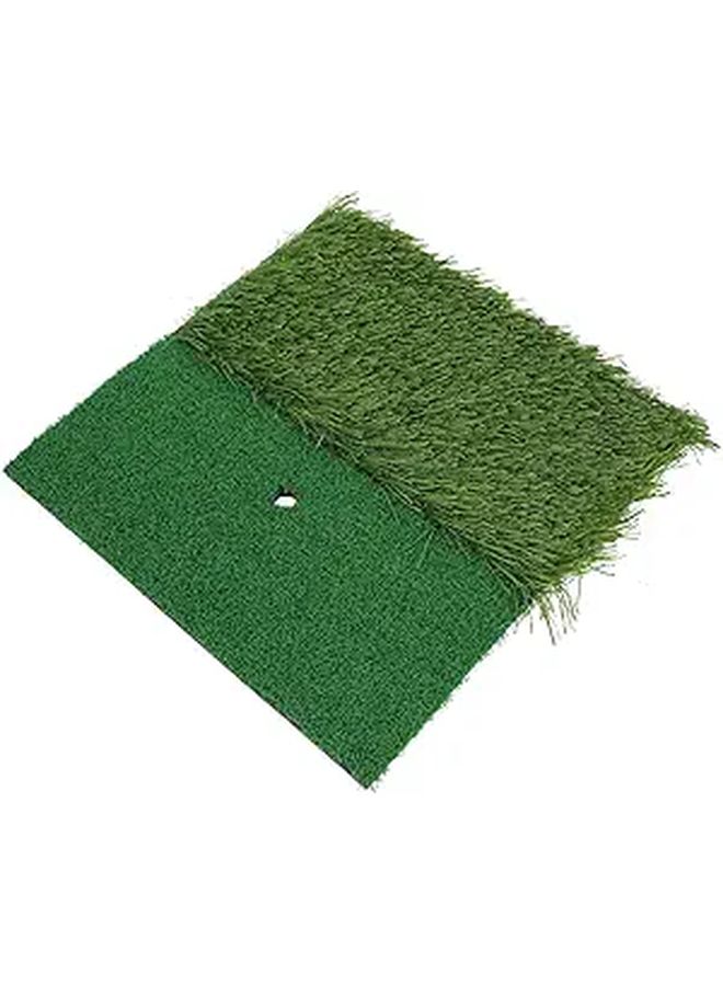 ABOOFAN Golf Practice Hitting Mat With Artificial Grass Turf Foldable Mini Swing Training Mat For Indoor Outdoor Golf Swing Practice - Image 1