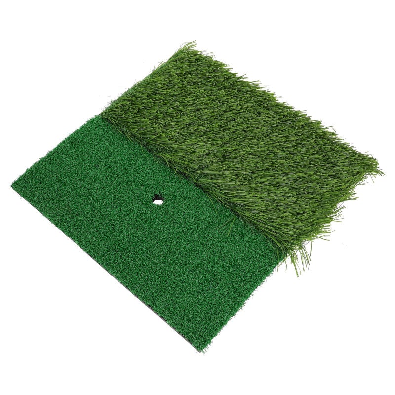ABOOFAN Golf Practice Hitting Mat With Artificial Grass Turf Foldable Mini Swing Training Mat For Indoor Outdoor Golf Swing Practice - Image 2