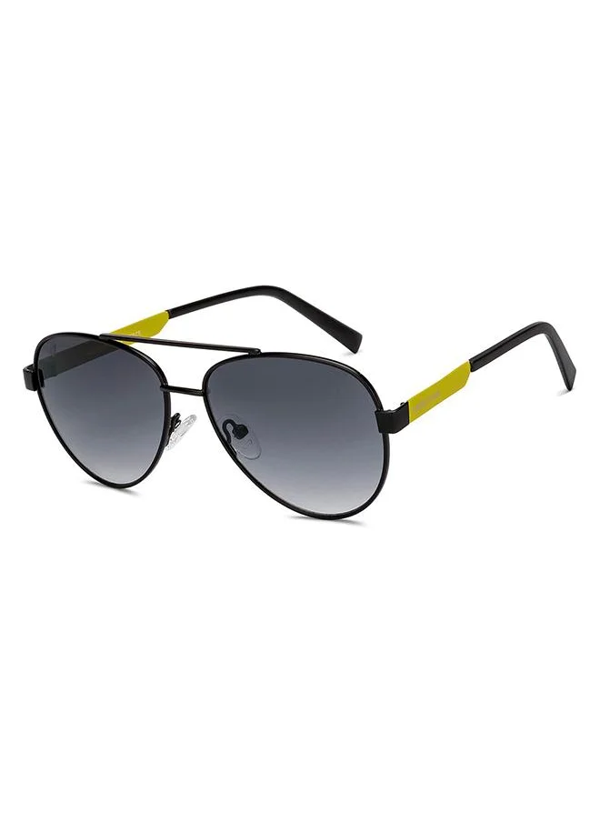 VINCENT CHASE Full Rim Pilot Petite Branded Latest And Stylish Sunglasses 100% UV Protected Unisex Small VC S16526 - C2