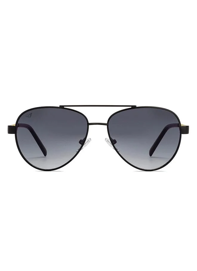 VINCENT CHASE Full Rim Pilot Petite Branded Latest And Stylish Sunglasses 100% UV Protected Unisex Small VC S16526 - C2